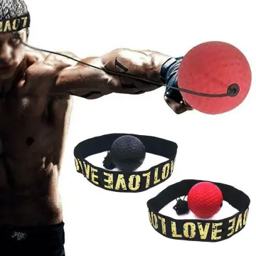 1X Training Fight Ball Reflex Boxing Boxer Speed Punch Head Cap String