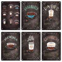 【HOT】◇♈ Menu Metal Tin Signs Painting Poster Bar Wall Plate Mural Aesthetics Plaques