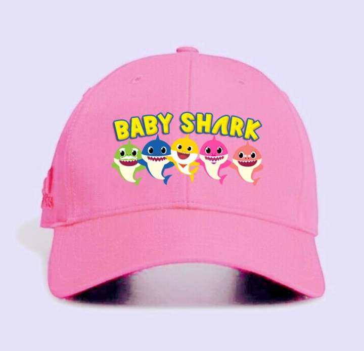 Baby Shark Cap For Kids Adjustable Baseball Hat | Lazada PH