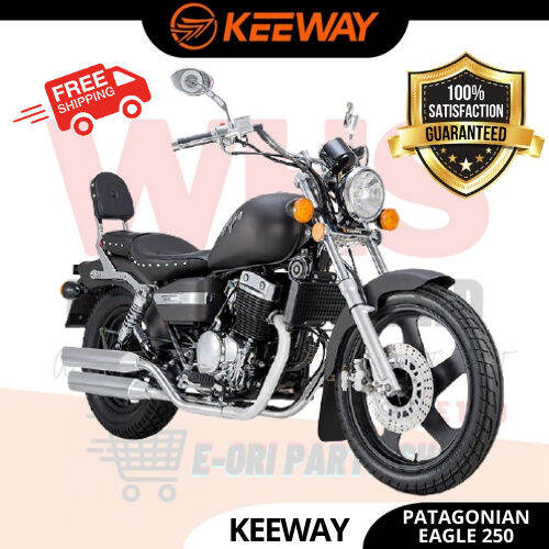 Keeway Cruiser Patagonian Eagle 250 CC (PE 250) Motorcycle Baharu