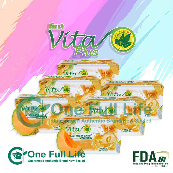First Vita Plus MELON PREMIUM x 6 BOXES Lazada PH