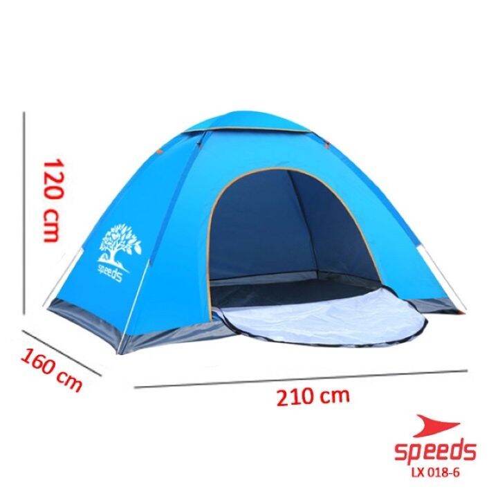 Lagi Promo Tenda Camping Kapasitas 4 Orang Tenda Otomatis Outdoor Indoor Tenda Gunung Speeds 018 6029