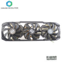 87มม. DC12V 0.46A 4Pin กราฟิกการ์ดพัดลมฮีทซิงค์สำหรับ ZOTAC RTX2070 Super X GAMING OC