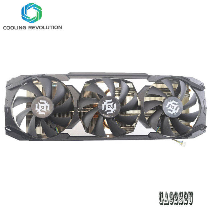 87มม-dc12v-0-46a-4pin-กราฟิกการ์ดพัดลมฮีทซิงค์สำหรับ-zotac-rtx2070-super-x-gaming-oc