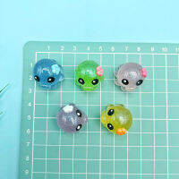 [Big Houses] 5pcs Creative Luminous MINI Octopus อุปกรณ์เสริม DIY กิ๊บโทรศัพท์กรณีแพทช์