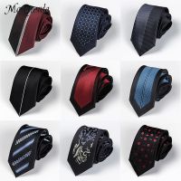 {EDDLYT}คุณภาพสูงตำแหน่งเนคไทผู้ชาย Tie 6ซม. Skinny Ties เนคไทหรูหรา Corbatas Gravata Jacquard Tie เทศกาลจัดเลี้ยงอุปกรณ์เสริม