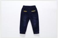 New High quality thick winter warm cashmere kids baby pants Boys Girls children cotton trousers children jeans1-6Y