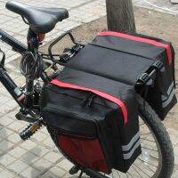 [ใหม่2023] สายรัดของรถมอเตอร์ไซค์ Pannier ด้านหลังที่นั่งท้ายรถกระเป๋าขนาดเล็กสำหรับอานจักรยานกันน้ำ