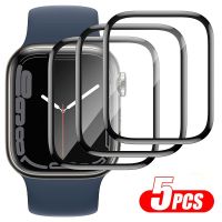 Protector Film For Apple Watch 44mm 40mm 45mm 41mm 42mm 38mm 3D Curved Screen Protectors iwatch series 8 7 6 Se 5 4 3 Ultra 49mm