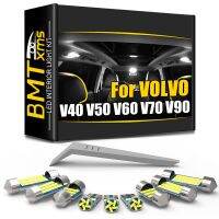 【CW】BMTxms Canbus For VOLVO V40 V50 V60 V70 V90 Wagon 1995-2019 Vehicle Car LED Interior Light Lamp Bulbs Accessories Kit Error Free