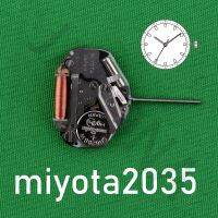 Miyot 2035 2035กลไกการเคลื่อนที่ของควอตซ์เครื่องมือซ่อมแซมแบบสามมือไม่นับปฏิทินเกียร์โลหะทนทานประสิทธิภาพการทำงานด้านต้นทุนที่ดีที่สุด