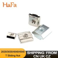 10PCS M3 M4 M5 M6 M8 M10 T Block Square nuts T-Track Sliding Hammer Nut T-moer for Fastener Aluminum Profile 2020 3030 4040 4545 Nails Screws Fastener