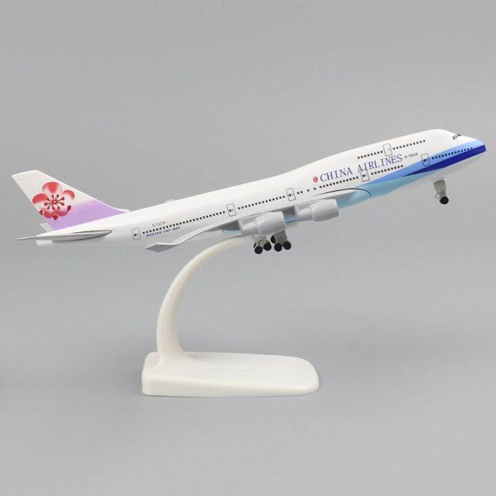 Metal Aircraft Model 20Cm 1:400 China Taiwan B747 Metal Replica Alloy ...