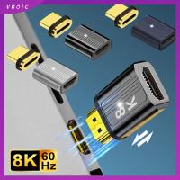 VHOIC 8K 60Hz ตัวแปลง2.1ที่รองรับ HDMI เอชดีทีวี ตัวผู้-ตัวเมีย ขั้วต่อแม่เหล็ก มืออาชีพอย่างมืออาชีพ เครื่องฉายจอโปรเจคเตอร์ อะแดปเตอร์ขยาย