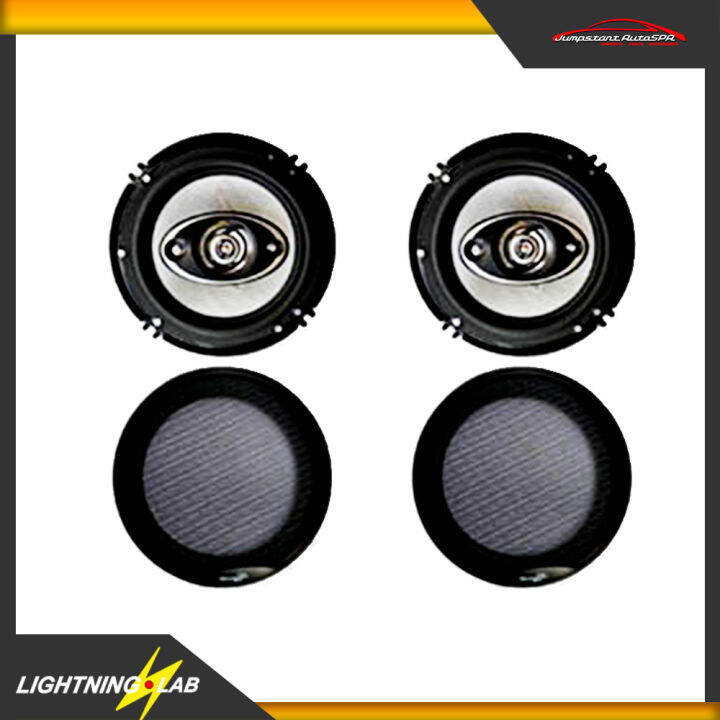 Team Lightning LAB RC6.5iS Reference Coaxial Speakers (Black) Lazada PH