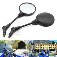 Black Custom Folding Mirror Side Mirrors Motorcycle Universal Moto Rearview Mirror For Honda Suzuki Yamaha ATV Accessories