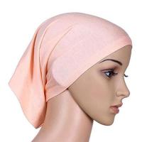 【YF】 1PCS Hot sale Womens Headscarf Muslim Solid Cotton Hijab Cap Head Under Scarf Shawl Turban Elastic Underscarf 2020