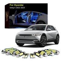 Canbus Interior Lighting LED Bulbs Kit Package For Hyundai Ioniq 5 2022 2023 Trunk Dome Map Lights Indoor Lamps Car Accessories