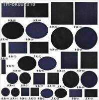 ▩✁№ Black And Navy Blue Color Blank 10 Pcs Embroidery Patches Clothing Hat Bag Shoe Repair Material Gift Box Decor DIY Accessory