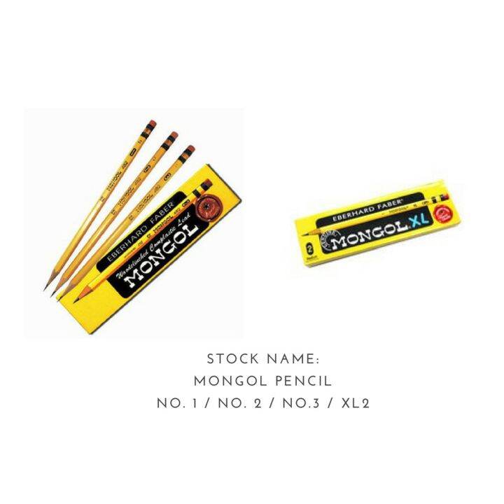 ♙Mongol Pencil ORIGINAL 12 PIECES♔ Lazada PH