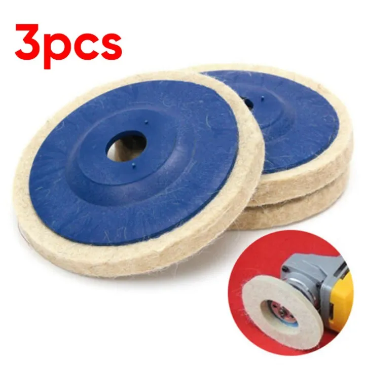 PolishingWheel Buffing Disc Pads For 100 Angle Grinder StainlessSteel