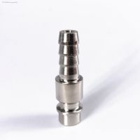 ↂ❧┇ 6/8/10/12mm Hose Barb EU Type Plug Pneumatic Fitting European Standard Quick Connector Coupler Adapter For Air Compressor