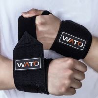 1Pair Fitness Wristband Weight Lifting Gym Cross Training Fitness Padded Thumb Brace Strap Power Hand Support Bar Wristband 50*8