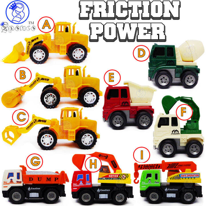 Spence Construction Truck RIC GRP 27 Trucks and Rescue Vehicle Toy Cars Raion Party Favors