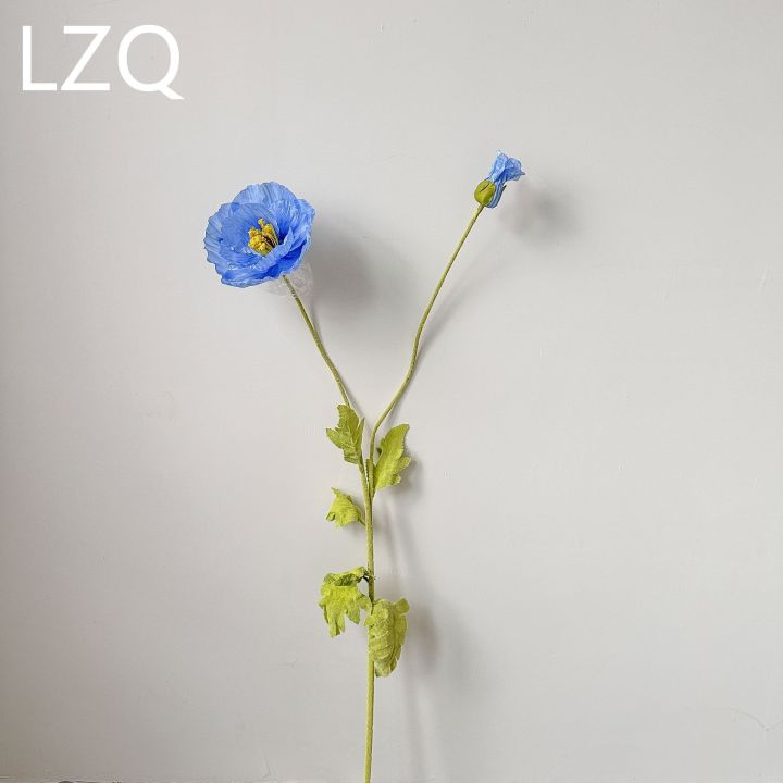 yumeiren-ขนาดใหญ่ดอกไม้เลียนแบบดอกป๊อบปี้เลียนแบบขนาดใหญ่ดอกไม้ประดิษฐ์ลงจอดอุปกรณ์ช่างถ่ายภาพดอกไม้-lehuilinshen