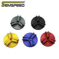 SEMSPEED M27เครื่องบรรจุน้ำมันหมวกปลั๊กสำหรับYAMAHA MT01 MT03 FZ07 MT07 MT09 MT10 MT-15 YZF R1 R3 R6 R15 R25 FZ1 FZ6 FZ6R FZ400 FZS600 FZS1000 Fazer FZR FZX 250 XJR400 XJ6