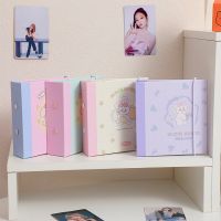 Kawaii A8 Binder Kpop Photocard Holder Cover Kpop Idol Cards Collect Book Cover 1/2/3 inch Photo Cards Sleeves Photo Album Book  Photo Albums