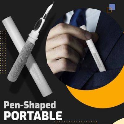 Bluetooth Headset Cleaning Pen Universal Headphone Cleaning Pen Multifunctional Cleaning Pen Multi-Function Dust Removal Cleaning Artifact Computer Keyboard Cleaner Tool