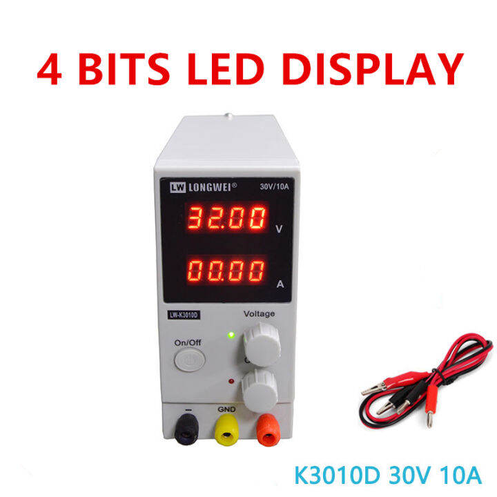 30V 10A 4 Bits LED Display Adjustable Switching Regulator DC Power