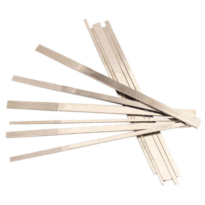 Xinda flat oblique file diamond file CF400 ultrathin file set flat group file diamond sand mold
