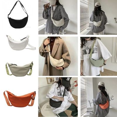 【hot sale】✾❉ C16 XJ-Cross-body Bag for Women Trendy Dumpling Bag Lightweight Small Shoulder Underarm Canvas Bag