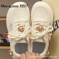 Marquise1997  รองเท้าผ้าใบผญ รองเท้าผ้าใบผู้หญิง รองดท้าผ้าใบ ผญ 2023 NEW FBX2390QH8 37Z230912