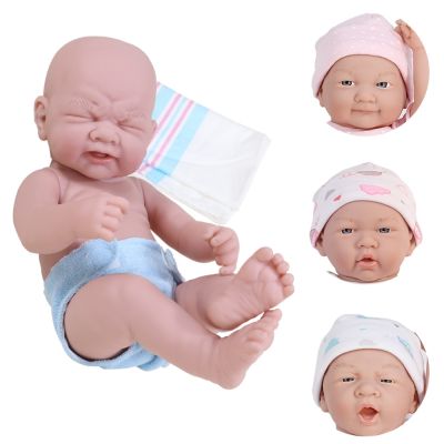 hot！【DT】▤  35cm 14inch Silicone Baby Bjd Bb Reborn Real Boy Child Kids Soft Glue Mold