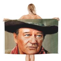 [Traveling Requisites] John Wayne 1นิ่มแฟชั่นผ้าเช็ดตัวอาบน้ำนักแสดงภาพยนตร์ดาราดังคาวบอยชายฮอลลีวูด