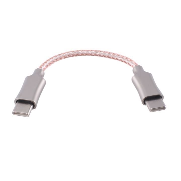 1-piece-type-c-to-type-c-recording-line-8-core-audio-cable-for-hifi-headphone-otg-adapter