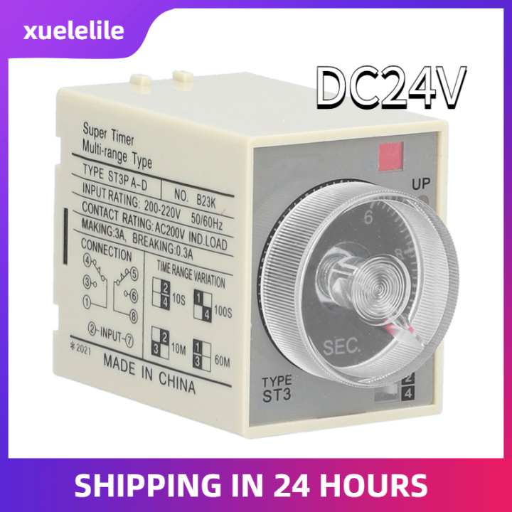 BERM Time Relay Adjustable Power On Timer Delay Accessory Replacement