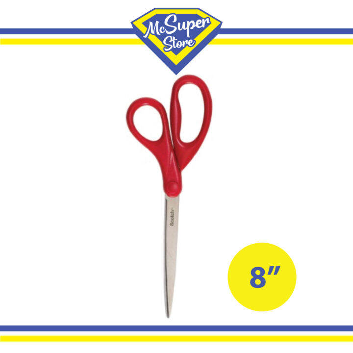 3M Scotch Home & Office Scissors 8inch Scotch™ 8" Home and Office