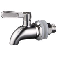 ❀☌№ 1PCS 16mm Drink Dispenser Beverage Wine Barrel Tap Spigot Water Stainless Steel Coffee Juice Faucet