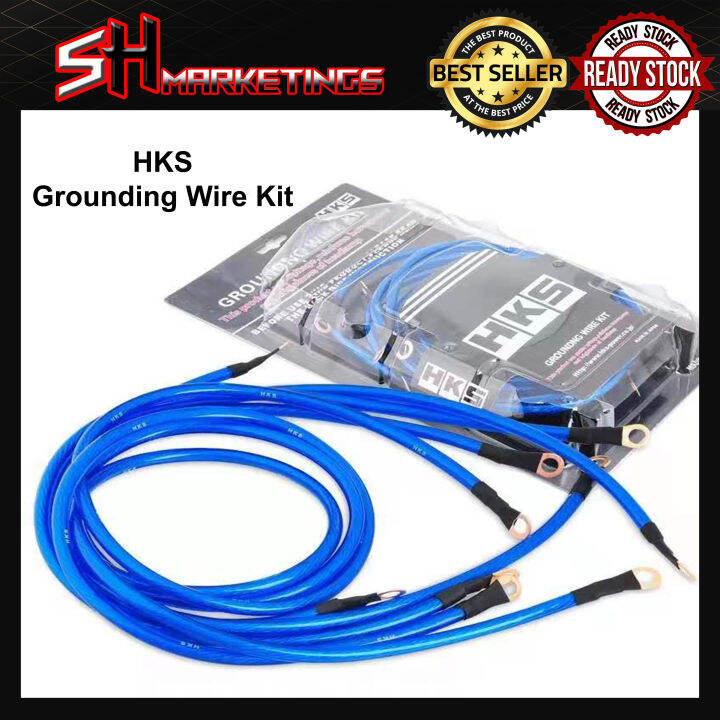 HKS Grounding WIRE KIT Cable Earth Wire Lazada
