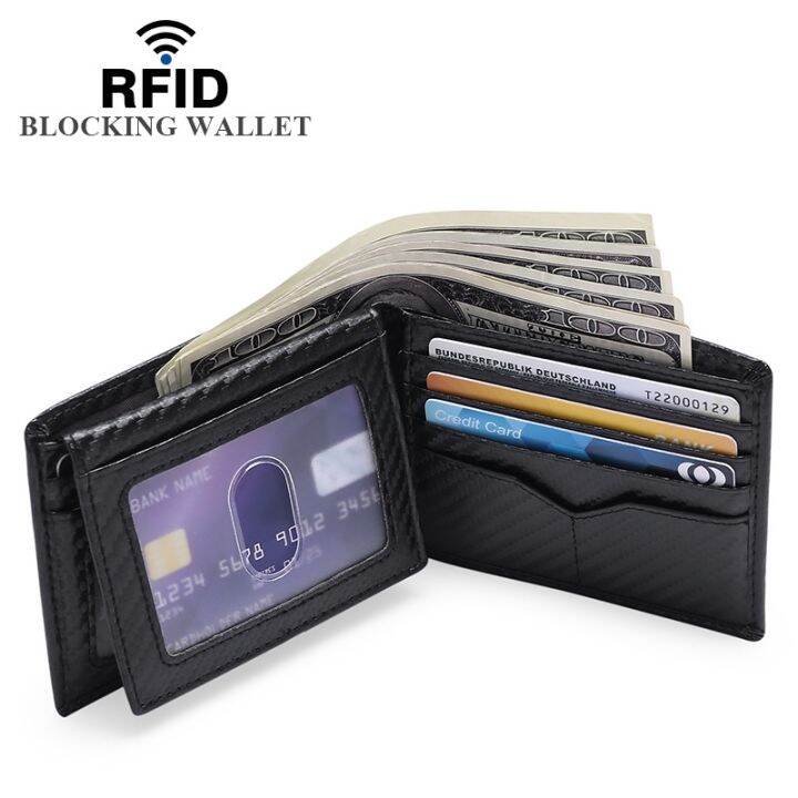 layor-wallet-dienqi-rfid-กระเป๋าสตางค์ขนาดเล็กคาร์บอนไฟเบอร์-กระเป๋าคลัทช์สีดำบางเฉียบกระเป๋ากระเป๋าใส่เงินกระเป๋าสตางค์หนังผู้ชายขนาดเล็ก