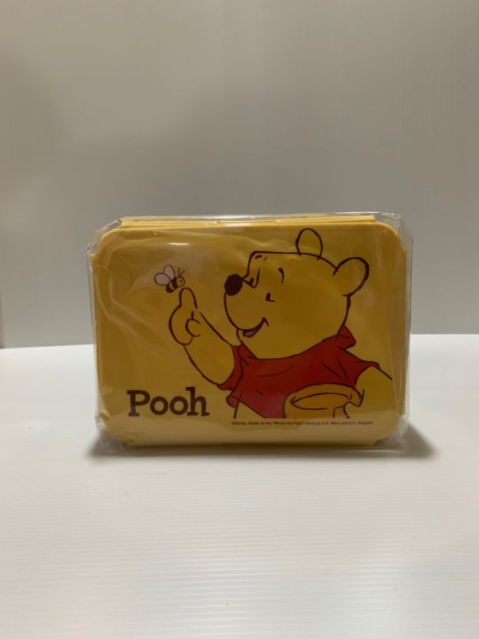 กล่องใส่อาหาร-pooh-ลิขสิทธิ์แท้-ขนาด-1950-cc-สุดน่ารัก-ส่งจากไทย