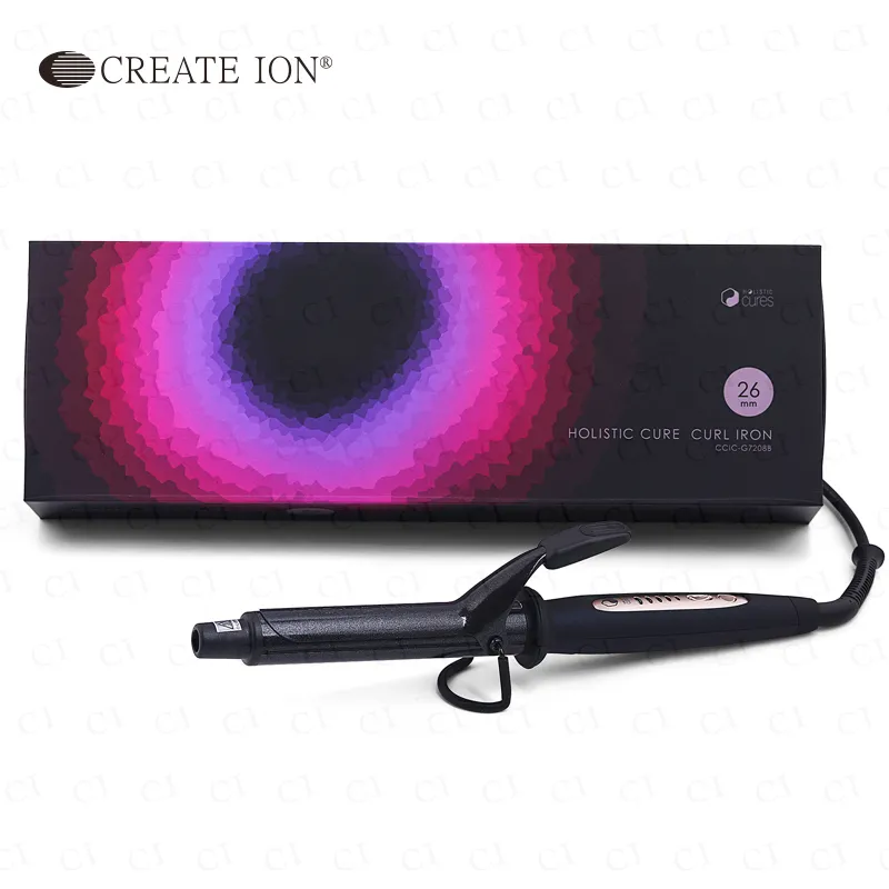 Japan Original CREATE ION HOLISTIC CURE CURL IRON 26/32mm Electric