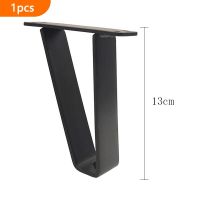 Cabinet Legs for furniture Metal Black Replacement Feet Hardware Sofa Bed TV Coffee Table Legs Furniture Feet Hardware 13/15cm