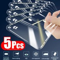 ▧☌ 5PCS Tempered Glass for iPhone 13 12 14 Pro Max Mini Screen Protector for iPhone 11 Pro 7 8 6 6S Plus SE 2020 X XR Xs Max Glass