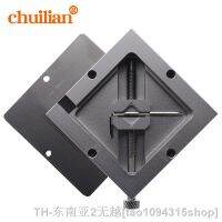 hk▬●☈  90x90mm BGA rework seat Fixture Tin planting frame aluminum alloy