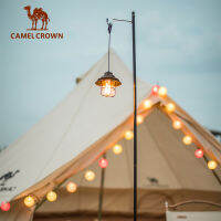 CAMEL CROWN ไฟตั้งแคมป์กลางแจ้ง,โคมไฟตั้งแคมป์โครงพับได้โคมไฟแขวน Tiang Lampu